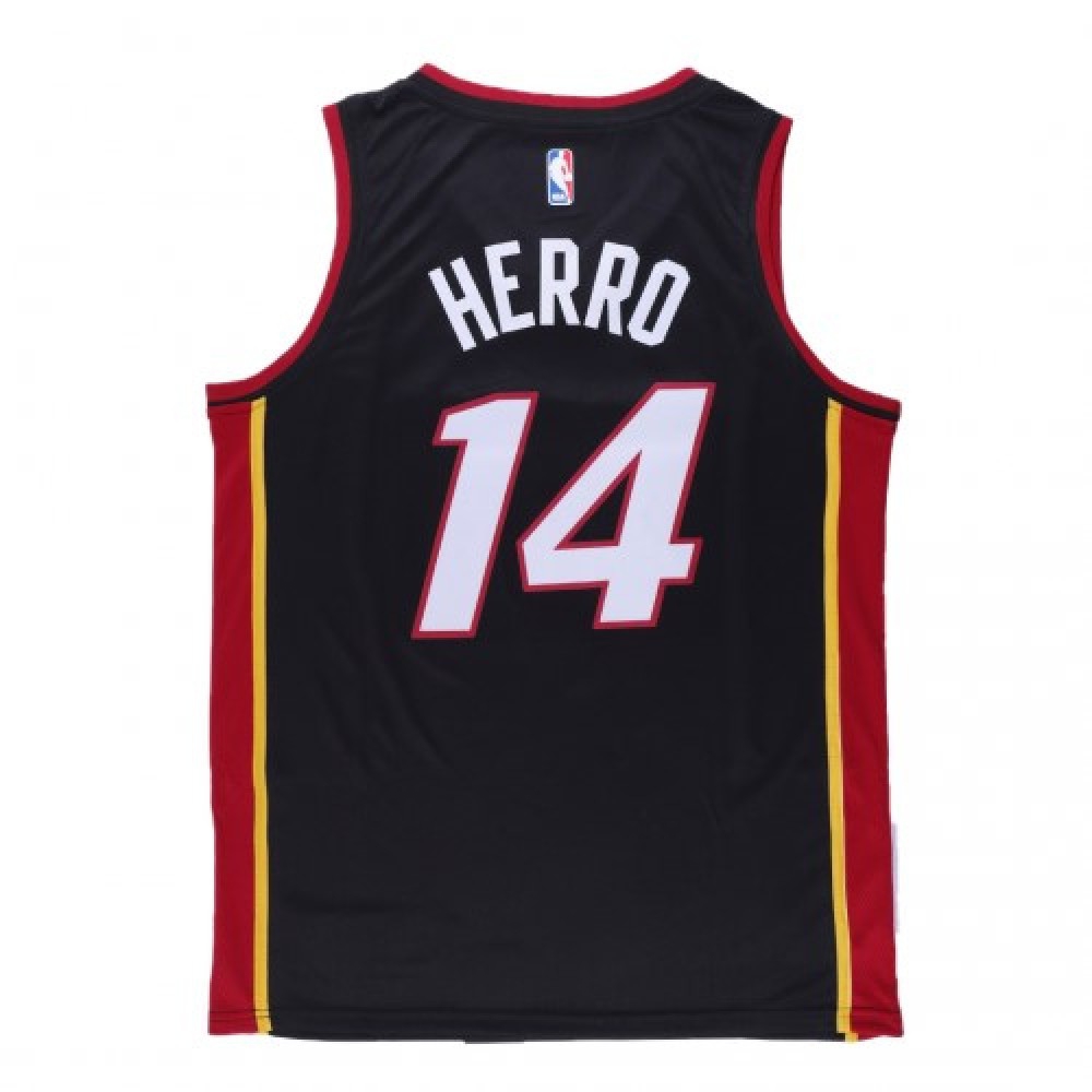 Men's Miami Heat Tyler Herro #14 Black 202021 Swingman Jersey - Icon Edition-Pro Kit Vault | Brand New 26/27 Sports Jerseys